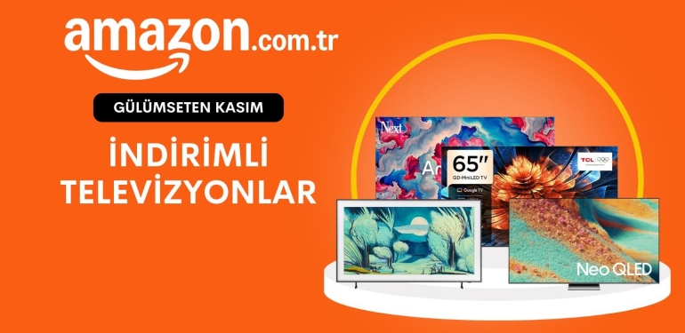 Amazon’da Gülümseten Kasım indirimine giren televizyonlar!