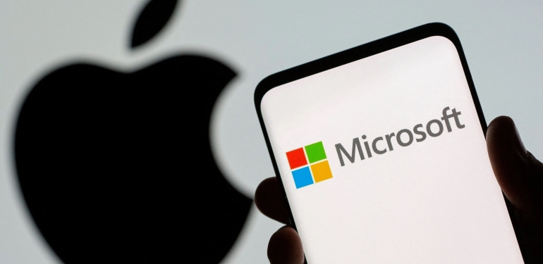 Apple ve Microsoft’un piyasa değeri 4 trilyon doları aştı