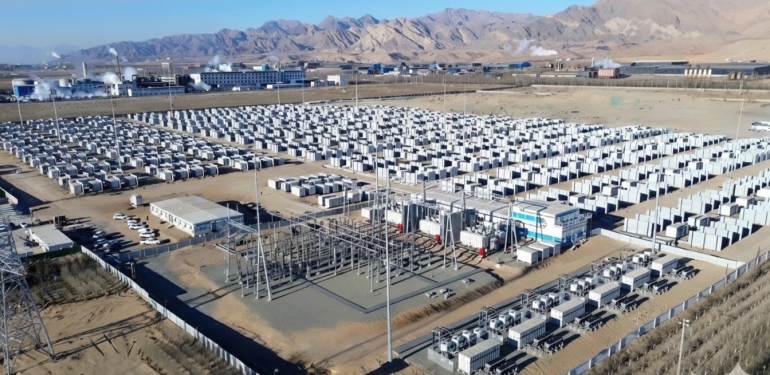 Çin’de 4 GWh kapasiteli dünyanın en büyük bataryalı enerji depolama tesisi hizmete girdi