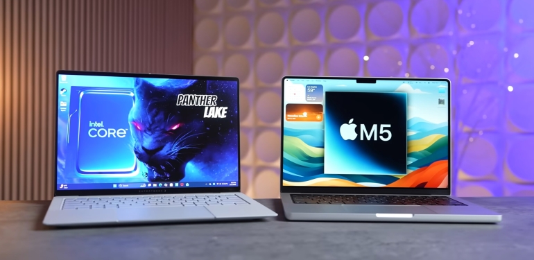 Intel Panther Lake, pil ömründe M5 Macbook Pro’yu yakalıyor!