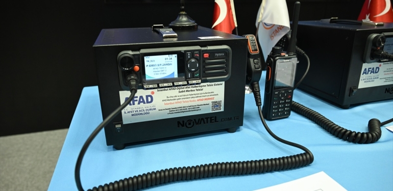 İstanbul’un afet haberleşmesinde kullanılacak AFHES tanıtıldı