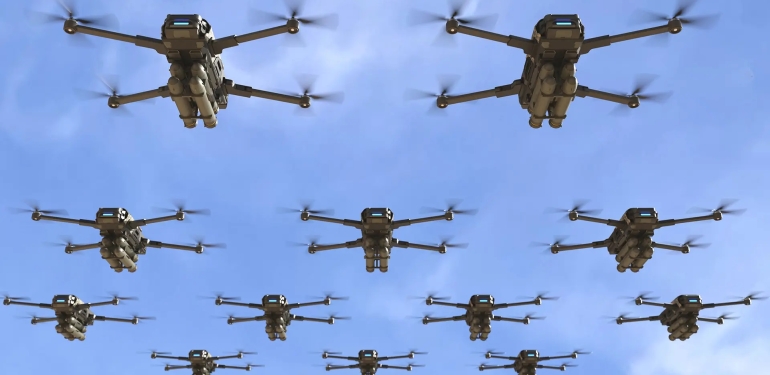 SpaceX, ABD’nin gizli dron sürüsü programına katılıyor