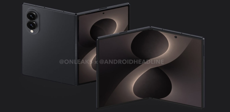 Geniş ekranlı Galaxy Z Fold ortaya çıktı: İşte tasarımı ve beklenen özellikleri