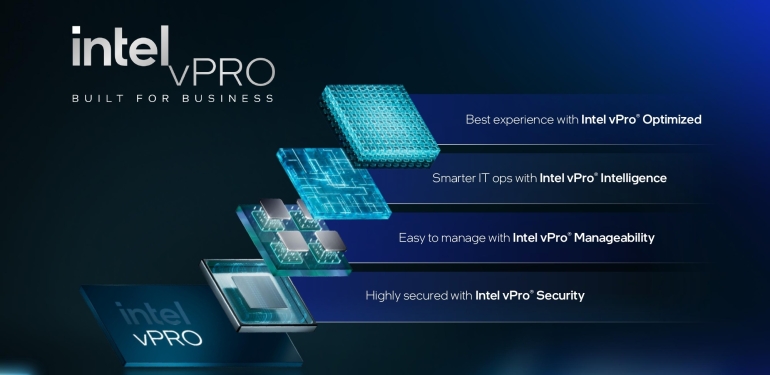 Intel Core Ultra 3 vPro işlemciler tanıtıldı: 50 TOPS’a kadar yapay zekâ gücü