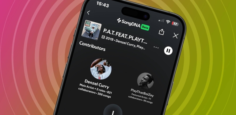 Spotify, SongDNA özelliğini kullanıma sunmaya başladı